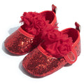 First Walkers Cotton Bottom Non-slip Flower Lace Shoes childrensterritory