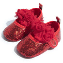 First Walkers Cotton Bottom Non-slip Flower Lace Shoes childrensterritory