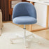 Wheeled, Armless Office Chair with Lumbar Support childrensterritory