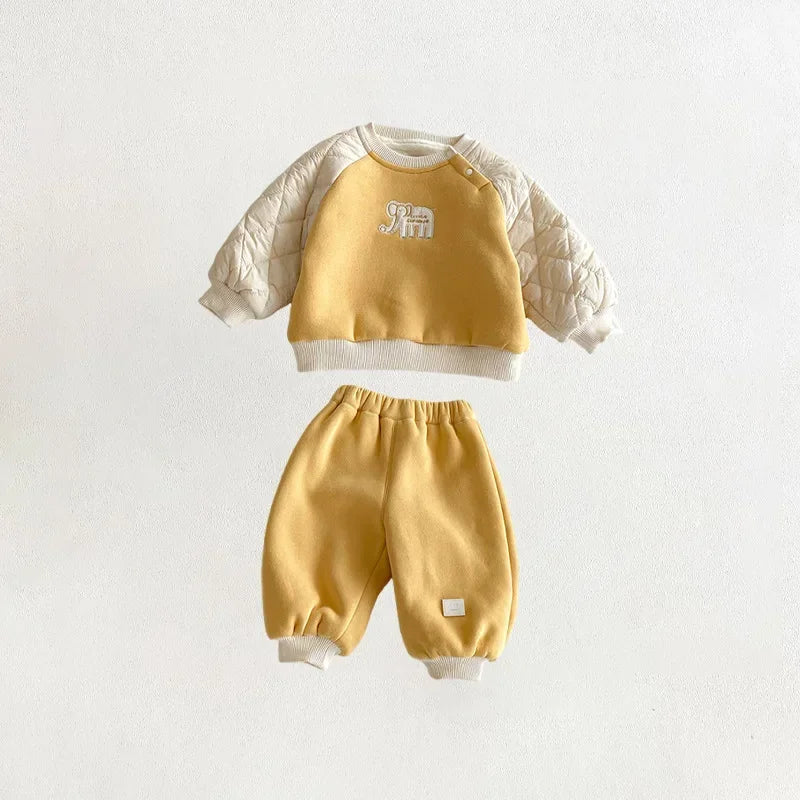 Boys’ Winter Wear Set with Long Sleeves