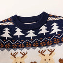 Cartoon Deer Design Knitted Christmas Sweaters For Kids childrensterritory