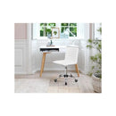 PU Leather Swivel Computer Desk Chair of Mid Back childrensterritory
