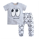 Baby Boy Cotton T-shirt and Pants (2 Pieces) Summer Outfit childrensterritory