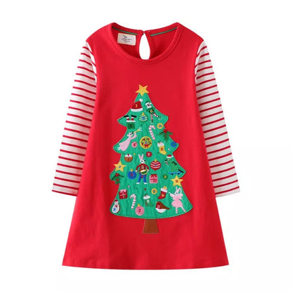 Kids Girls Christmas &amp; New Years Party Frocks childrensterritory