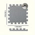 30*30cm Non-Slip Thick Sports Gym Mat/Floor Mats childrensterritory
