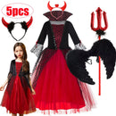 Ghost Bride Kids Girls Costume For Purim Halloween Party