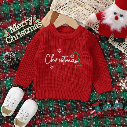Baby Kids Christmas Design Winter Casual Sweater childrensterritory