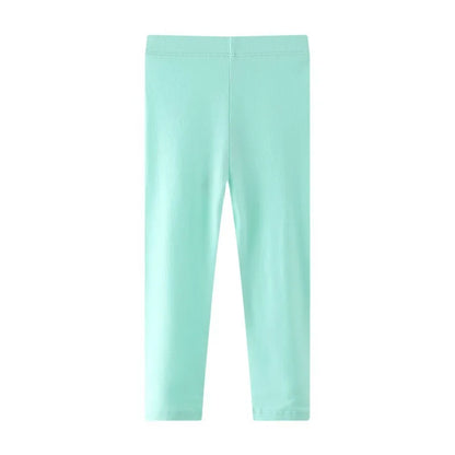 Kids Girls Colorful Striped Pencil Leggings Trousers