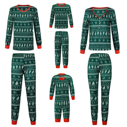 Family Matching Christmas Sleepwear Pajamas Set childrensterritory