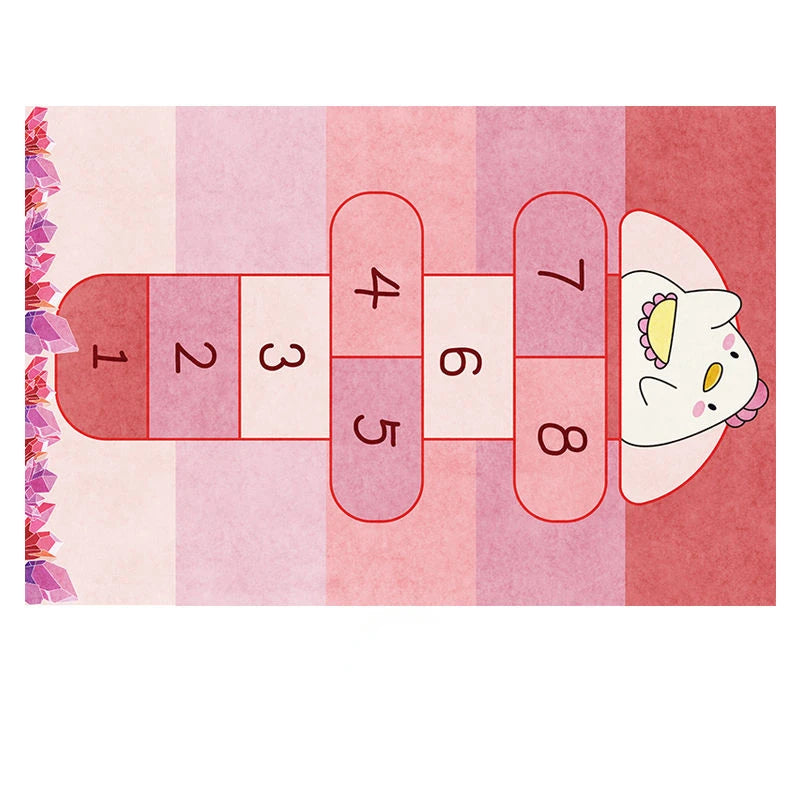 Cartoon Design Learning Kids Room Carpet for Crawling Jumping childrensterritory