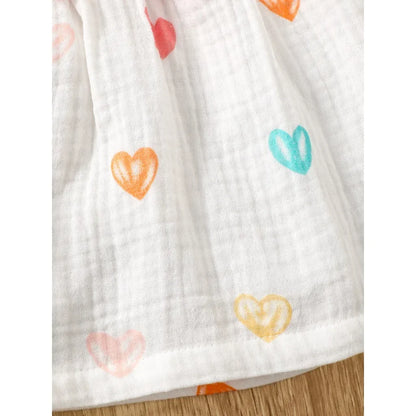 Baby Girl 2PCS Summer Cotton Dress +Hat Clothing Set childrensterritory