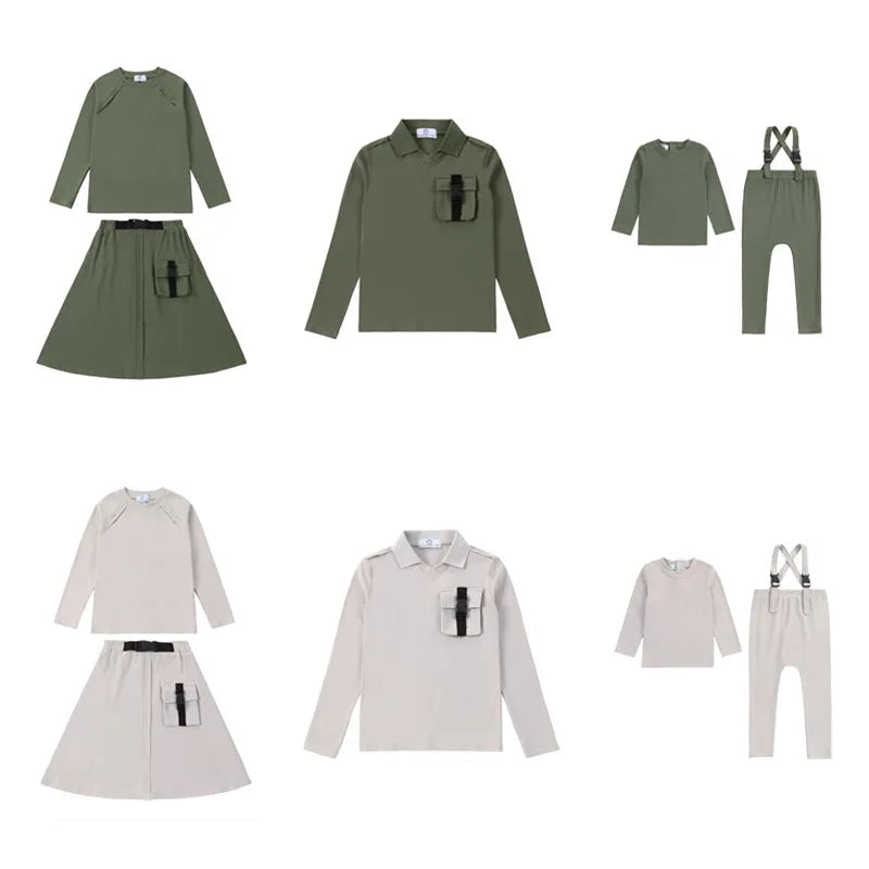 Kids Boys Girls Casual Fall Family Matching Set childrensterritory