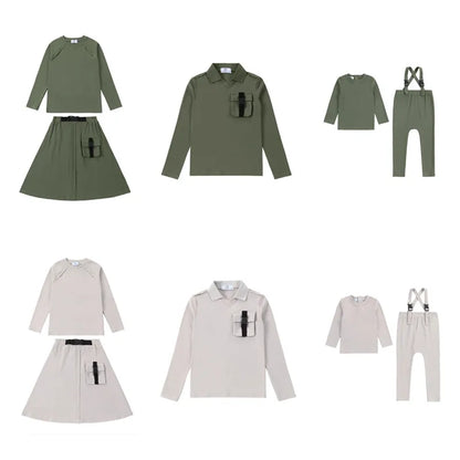 Kids Boys Girls Casual Fall Family Matching Set childrensterritory