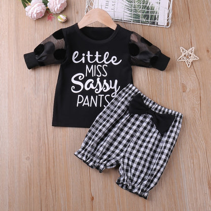 Kids Girls 2 Piece Trendy Summer Clothing Sets childrensterritory
