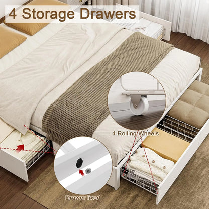 Smart Design Luxury Kids Comfort Bed Frame childrensterritory