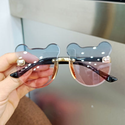 Kids Bear Shape Anti-glare Sun Glasses for Girls Boys childrensterritory