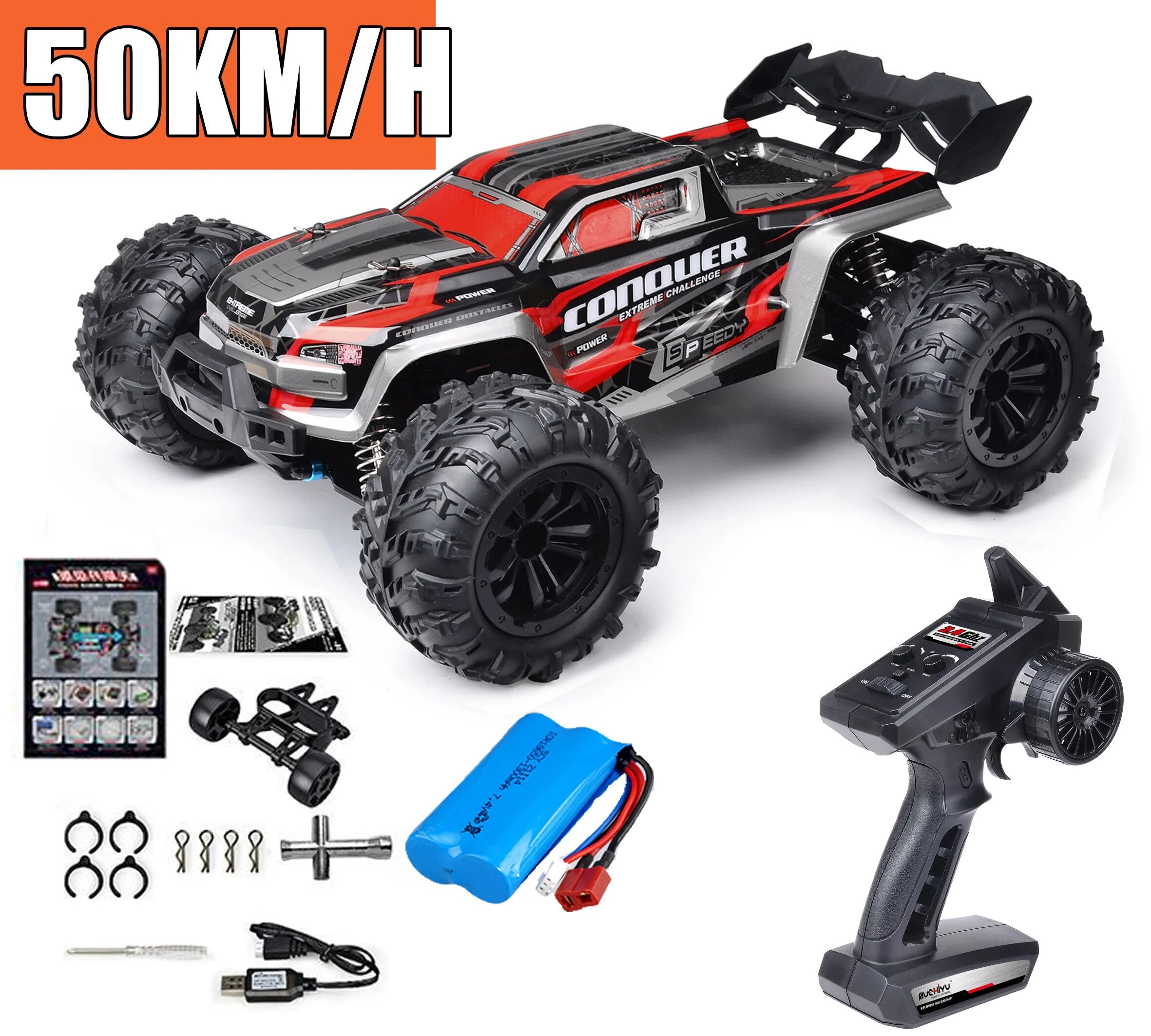 Off Road 2.4G Truck Drift Remote Control Car Toys For Boys childrensterritory