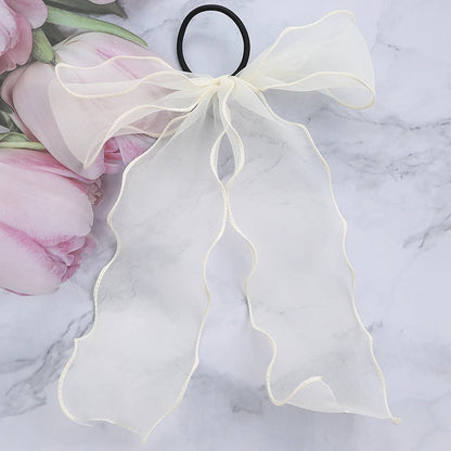 Lace Hair Rope Girls Streamer Elastic Hair Bands