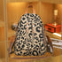 Leopard Print Casual Travel Shoulder Bags For Teenager childrensterritory