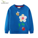 Kids' Long-Sleeved Animal Print Winter Sweatshirts childrensterritory