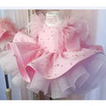 Girls Sleeveless Fluffy Party Dresses childrensterritory