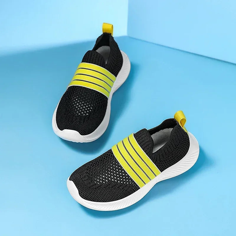 Kids Casual Breathable Mesh Sneakers for Girls and Boys childrensterritory
