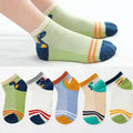 Baby/Kids Thin Mesh 5 Pairs Soft Breathable Cotton Socks