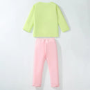 Girls Cartoon Design Full Sleeves T- Shirts And Leggings Set childrensterritory