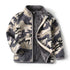 Kids Boys Girls Plus Velvet Warm Winter Zipper Outwear childrensterritory