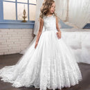 Long Bridesmaid Kids Dresses For Girls/Princess Dresses