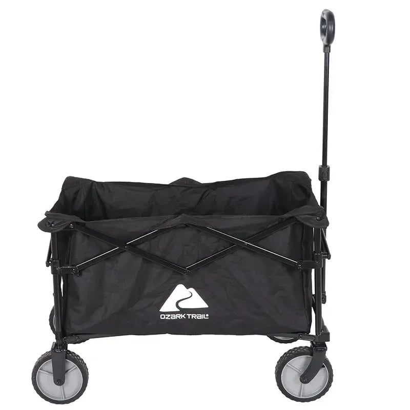Large Black Bucket Cart with Multiple Uses and Portability childrensterritory