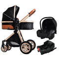 Luxury 3-in-1 High Landscape Baby Pushchair childrensterritory