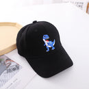 Kids Boys Dinosaur Embroidered Sports Hats childrensterritory