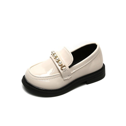 Kids Boys Girls British Style Leather Shoes for Party childrensterritory