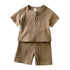 Short-Sleeved Casual Summer Outfits For Boys childrensterritory