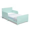 Portable Kids Wooden Bed with Guardrails