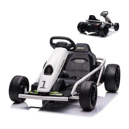 Kids 4 Wheel Ride on Car w/ Clutch &amp;amp; Hand Brake