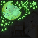 Glow In The Dark Combination Cartoon Stickers For Kids Room childrensterritory