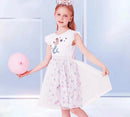 Kids Girl Mermaid Sequins Tutu Birthday Party Dresses childrensterritory