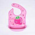 Soft Waterproof Cartoon Printed Adjustable Baby Bibs