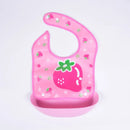 Soft Waterproof Cartoon Printed Adjustable Baby Bibs
