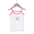 Young Girls Cartoon Design Soft Cotton Camisoles childrensterritory