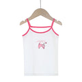 Young Girls Cartoon Design Soft Cotton Camisoles childrensterritory