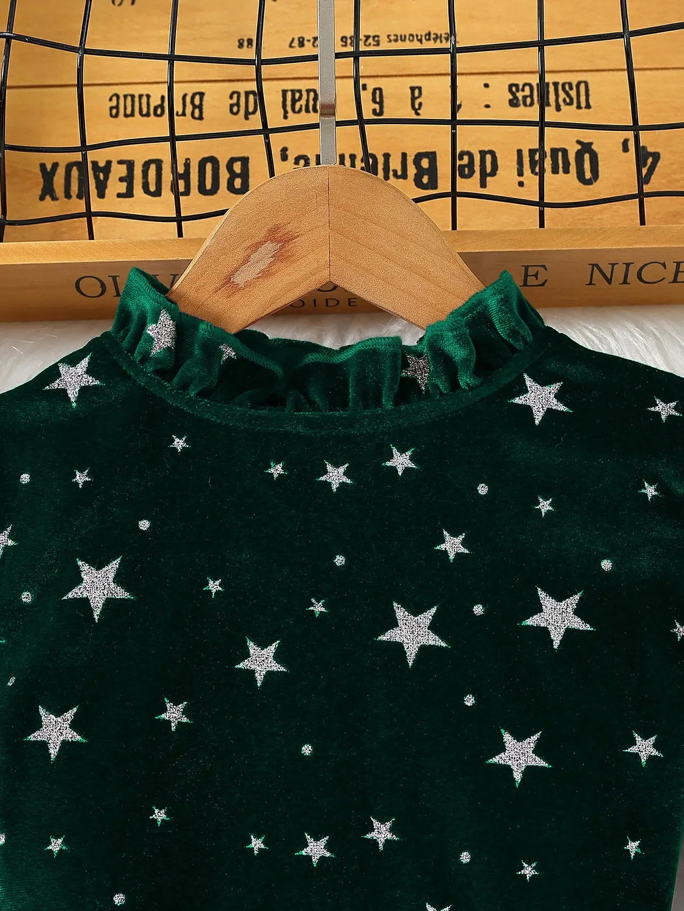 Girls' Full Sleeves Bowknot Design Party Dresses