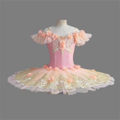 Young Girls Professional Princess Swan Lake Ballerina Costume childrensterritory
