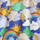 Little Girls Stylish Print Summer Cotton Princess Dresses childrensterritory