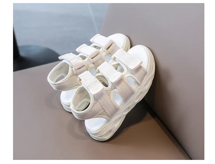 Summertime Thick-soled Wedge Sandals for Kids Girls childrensterritory