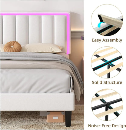 Solid Kids Bed Frame Designed to Provide Stability and Safety