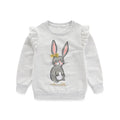 Kids Girls Cartoon Print Sweatshirts for Winter childrensterritory
