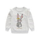 Kids Girls Cartoon Print Sweatshirts for Winter childrensterritory